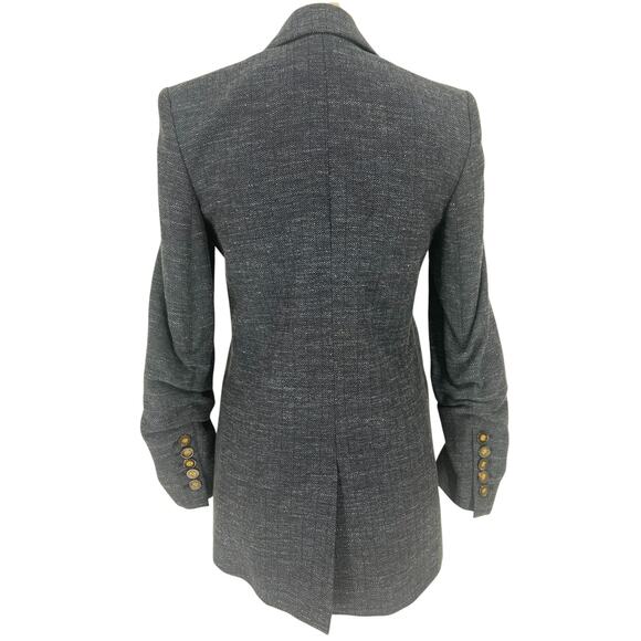 Veronica Beard Martel Navy Dickey Blazer Jacket Size 2 - Picture 14 of 16